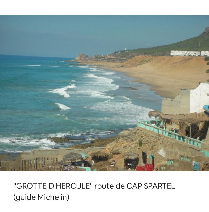 Tanger/Asilah: Appart 50M2 Face Mer Et Piscines, 5 Places, Tout Equipe+Wifi+Clim Appartement Briech Buitenkant foto