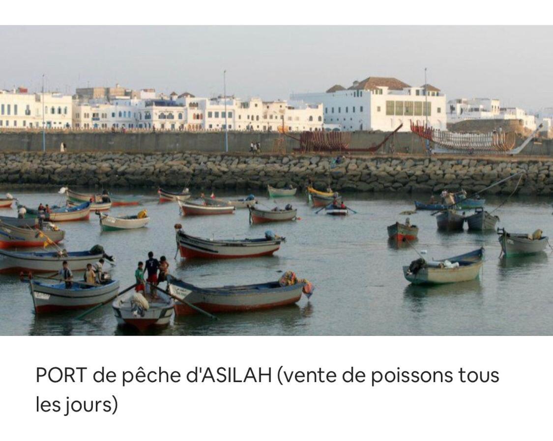 Tanger/Asilah: Appart 50M2 Face Mer Et Piscines, 5 Places, Tout Equipe+Wifi+Clim Appartement Briech Buitenkant foto