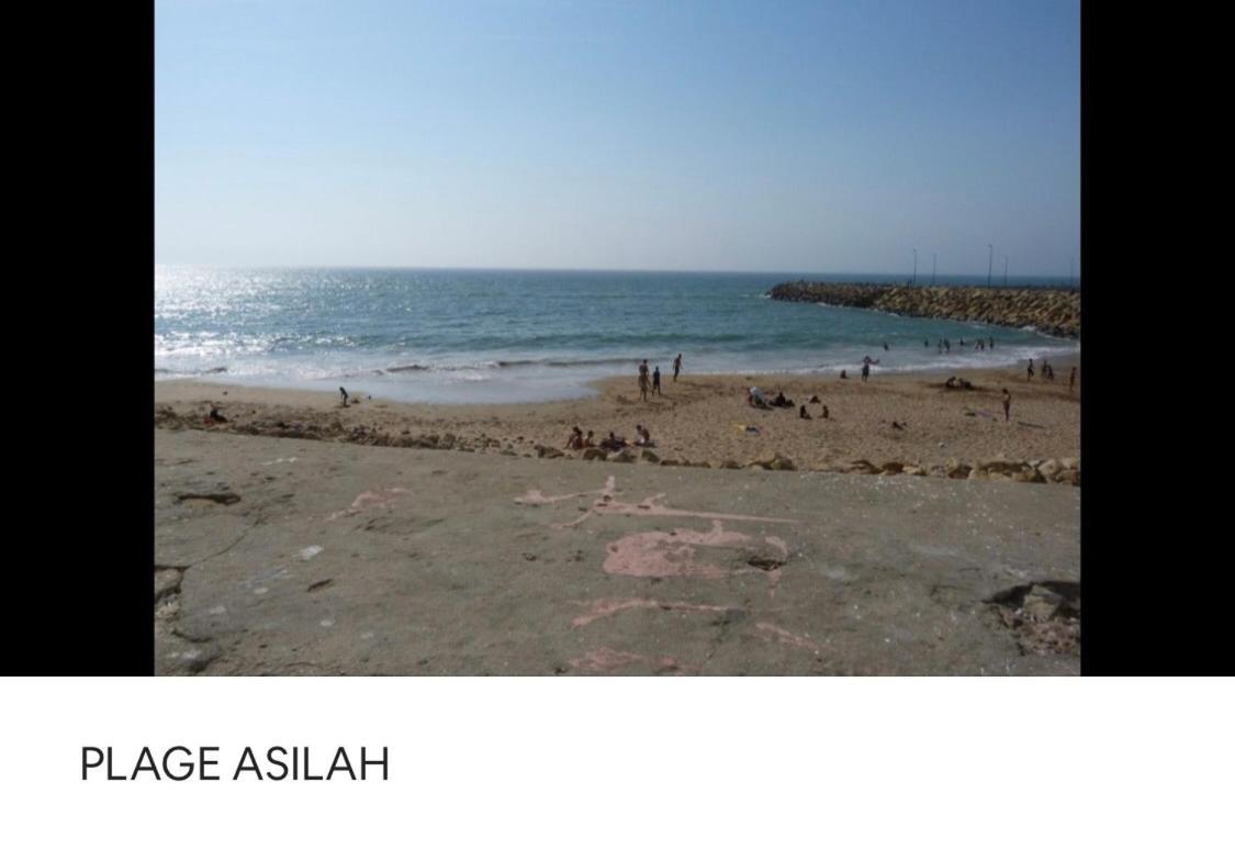 Tanger/Asilah: Appart 50M2 Face Mer Et Piscines, 5 Places, Tout Equipe+Wifi+Clim Appartement Briech Buitenkant foto