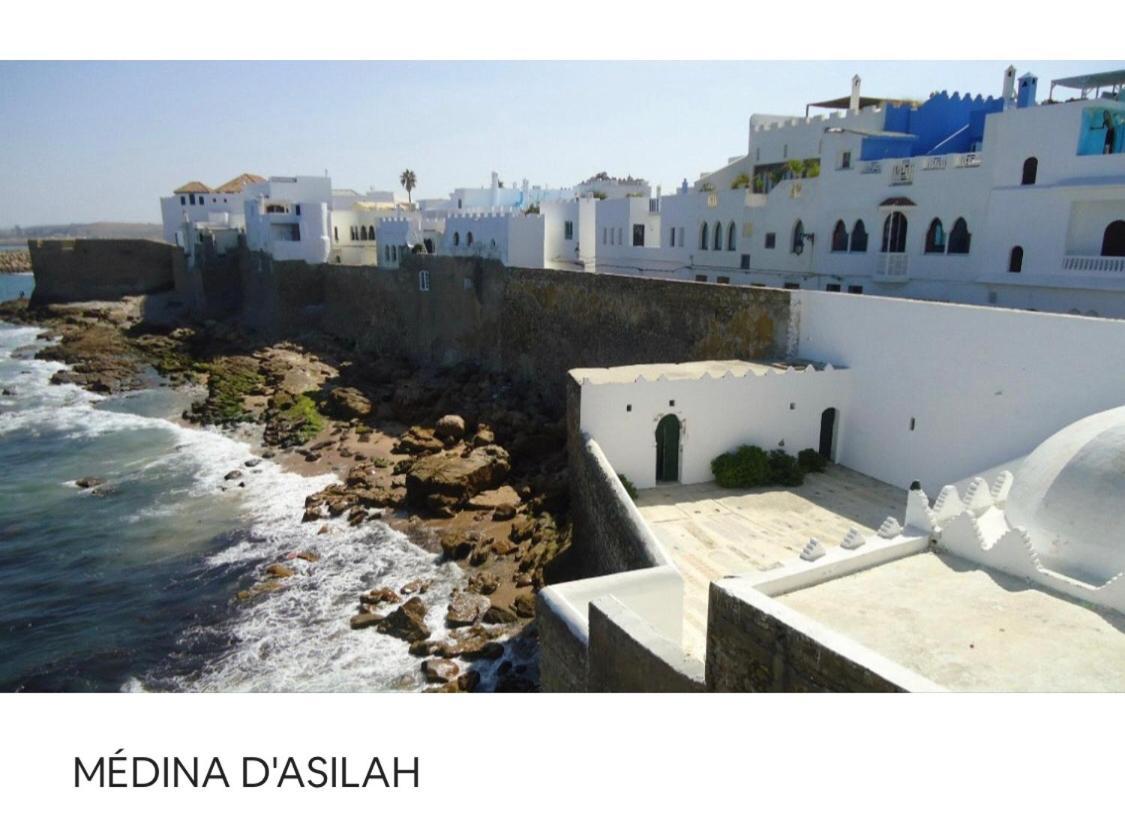 Tanger/Asilah: Appart 50M2 Face Mer Et Piscines, 5 Places, Tout Equipe+Wifi+Clim Appartement Briech Buitenkant foto